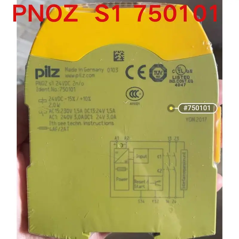 brand-new   Safety relay PNOZ  S1 750101