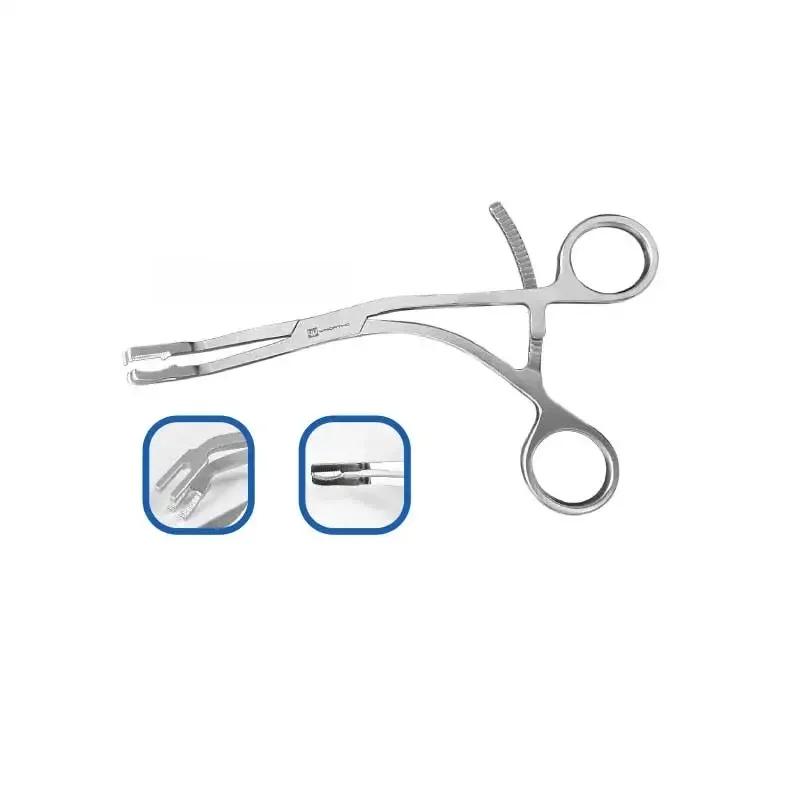 Ikuta Bone Clamps kleszcze do trzymania kości weterynaryjne instrumenty ortopedyczne ao kleszcze redukcyjne ze śrubą blokującą — zdjęcie 2