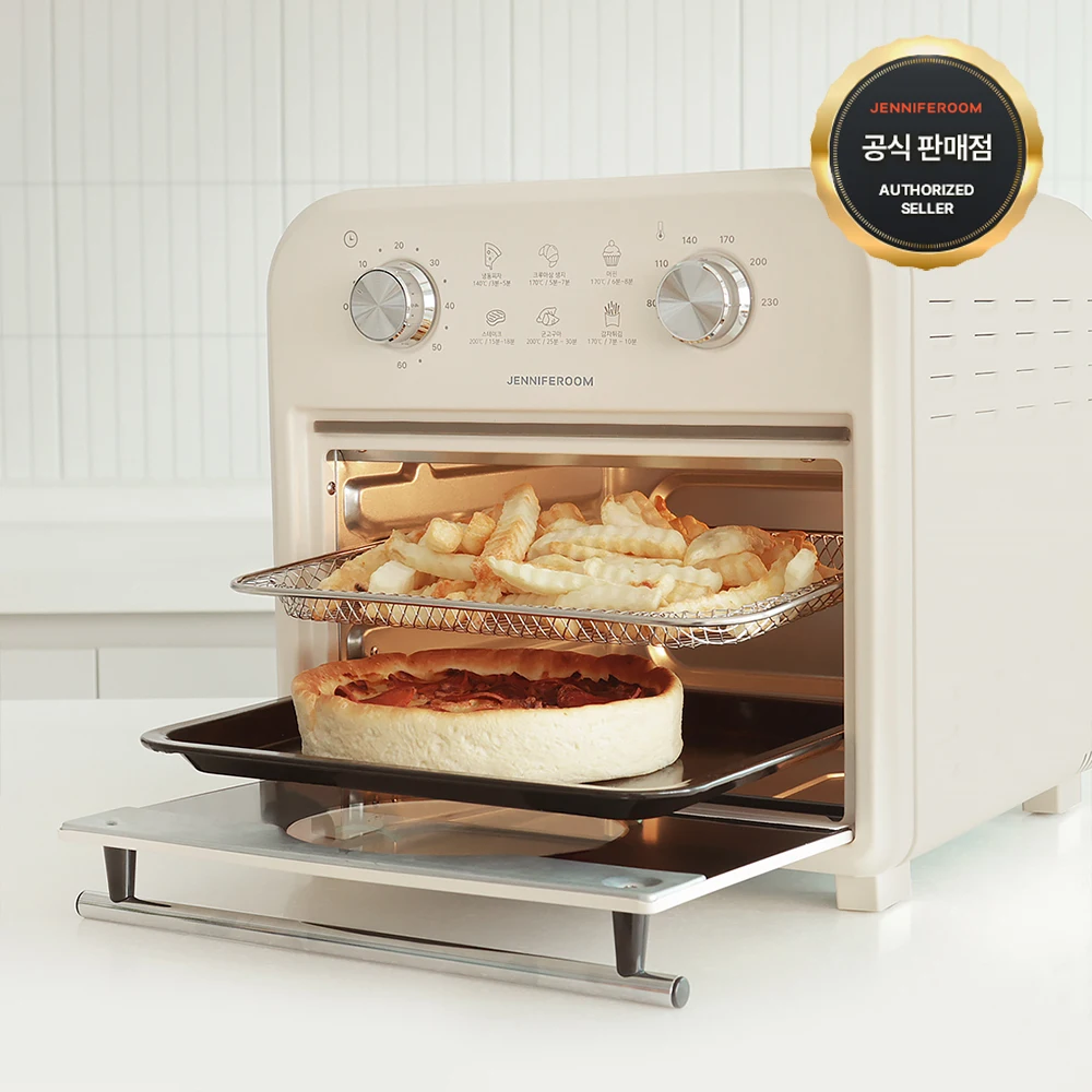 فرن مقلاة هوائية لغرفة جينيفر 15 لتر Jrk-Ao1501Om من الفولاذ المقاوم للصدأ سعة كبيرة فرن خبز نوع فرن مقلاة هوائية
