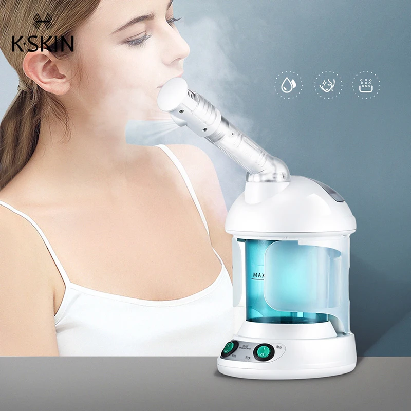 Portable 360 degree rotating nano ion face spray moisturizing Facial Steamer Portable Face Steamer Facial Steamer device