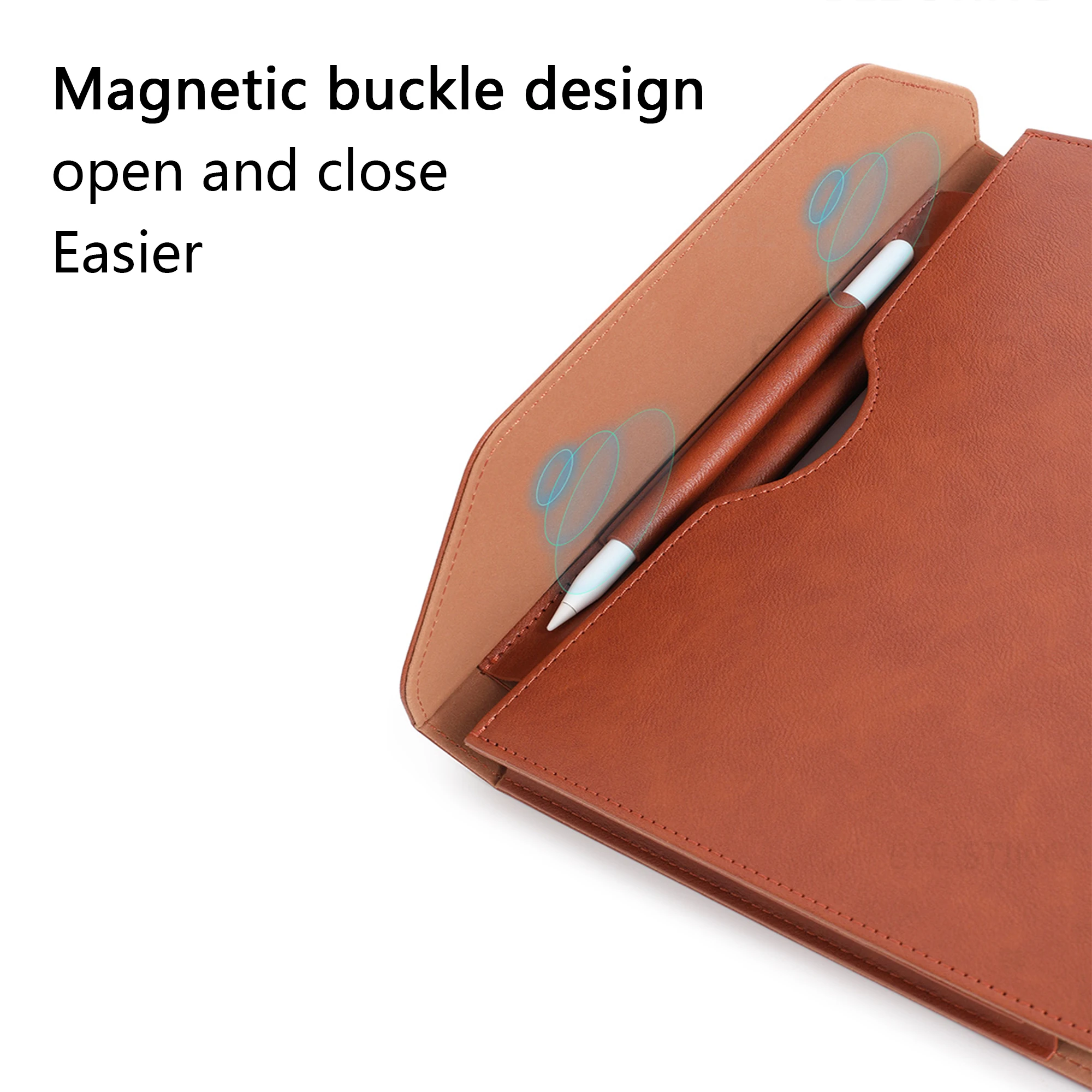 Borsa per tastiera DOQO per ipad pro 11 12.9 Air 4 5 10.9 2018 2021/22 borsa con fibbia magnetica per tastiera magica con accessori per astuccio