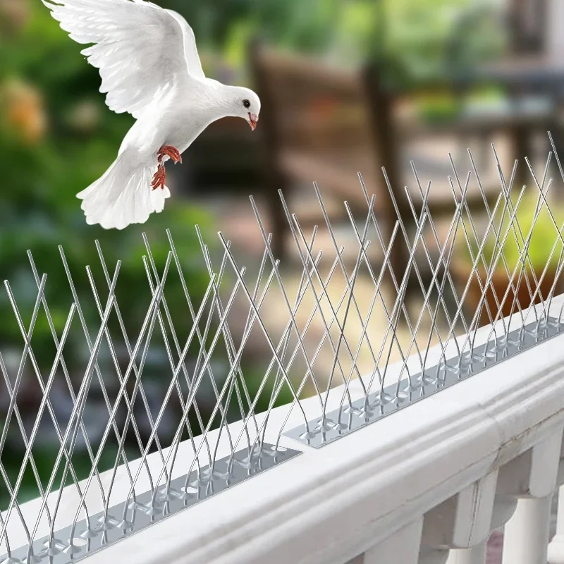 Vogel Repeller Spikes Tegen Duiven Schrikken Vogels Buiten Buiten Repellent Anti Tuin Benodigdheden Dissuasore Gadgets Scarecaper - afbeelding 2