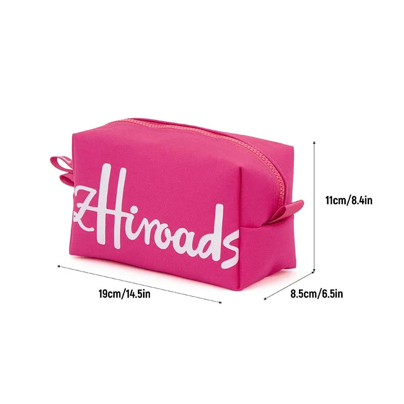 Brand Cotton Makeup Bag with Zipper And Fashion Design Cosmetic Pouch for Women ﻿