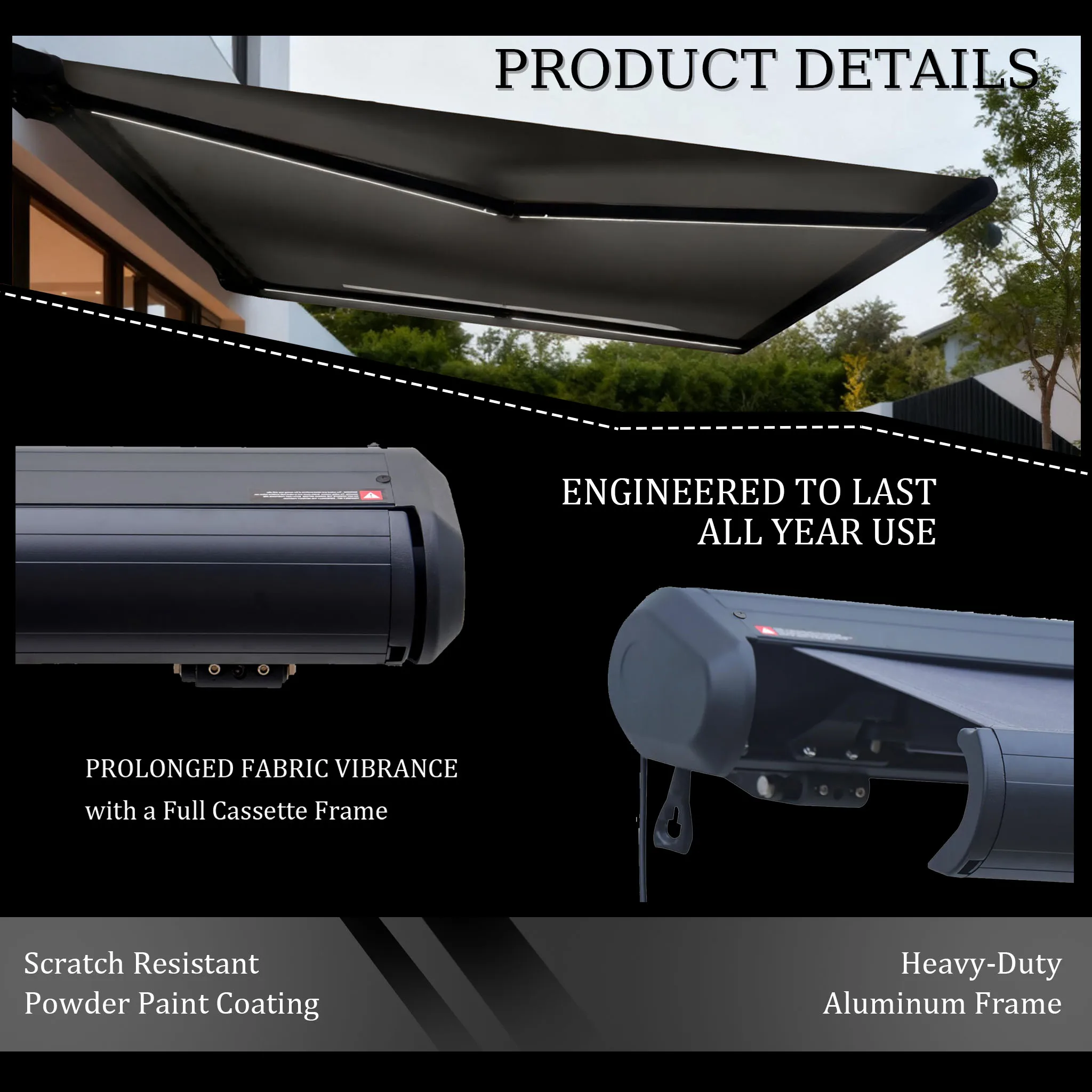 

Складная и выдвижная беседка, водонепроницаемая палатка-тент, уличный навес, модификация холста, вилла, двор