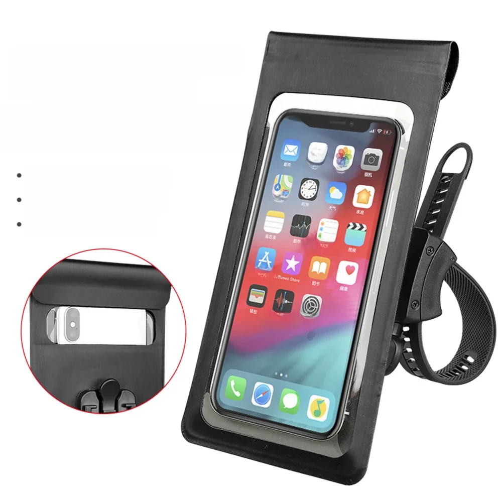 AliExpress 360° Rotation Waterproof Bicycle Phone Bag Case Touch Screen Bike Handlebar Phone Holder Motorcycle