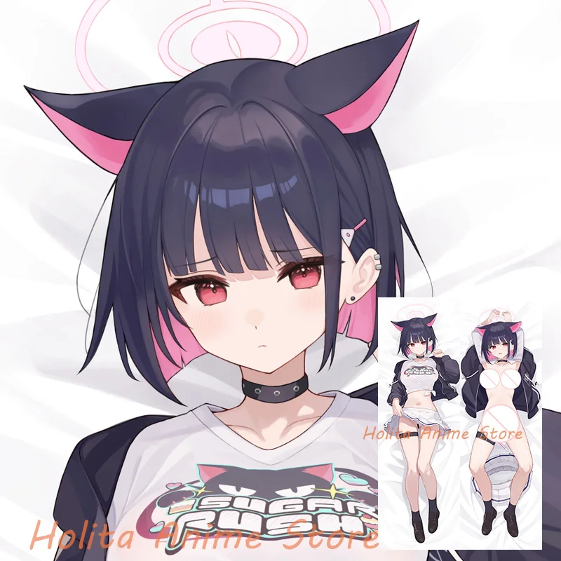 

Dakimakura kazusa (синий архив) аниме двусторонний принт наволочка для тела в натуральную величину наволочка