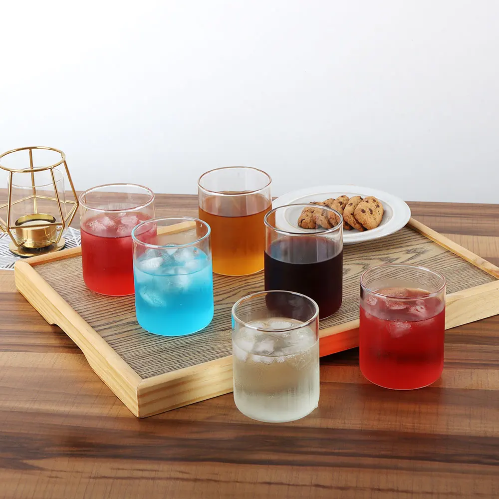 C05 300ml heat resistant glass cup 6PCs set