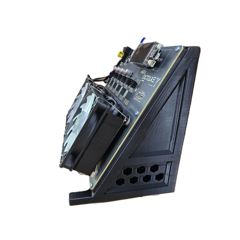 2026 Office Miner New NerdOCTaxe 12T BTC Miner | 12TH/s 240W Low Power Bitcoin ASIC Miner for Home Crypto Mining