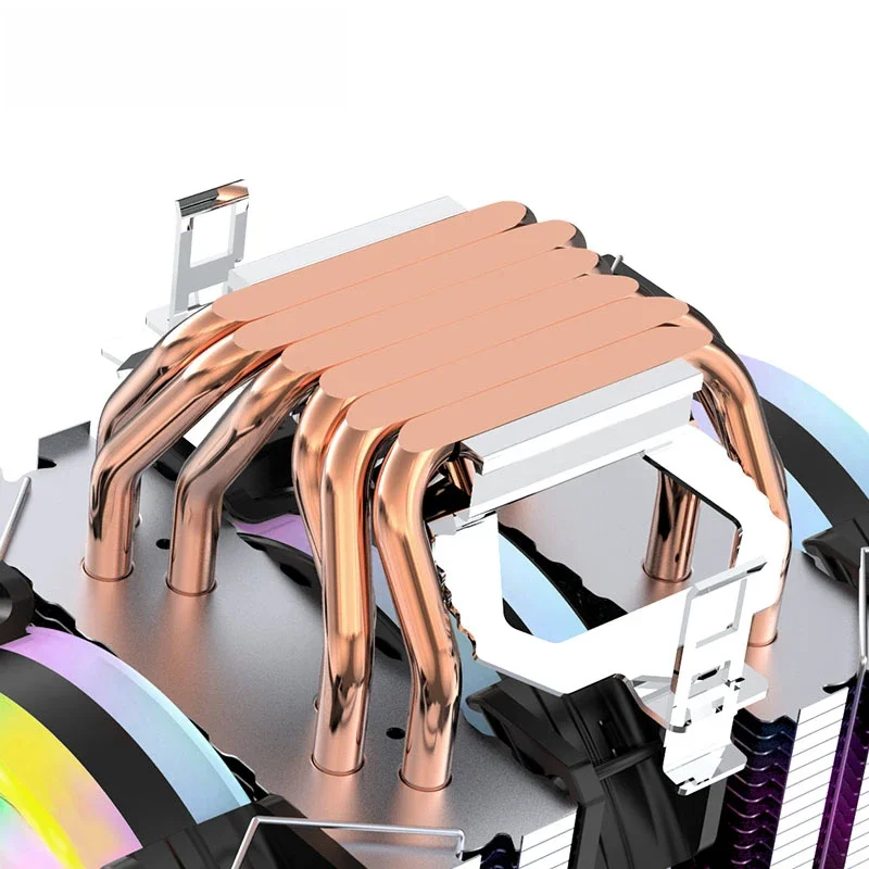 X99 CPU Air Cooler 6 Heatpipes ARGB 4PIN PC Processor Tower Cooler For Intel LGA 1151 1156 1200 1700 2011 X79 AMD AM3 AM4 AM5 — zdjęcie produktu 7