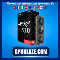 Used Speedster MERC310 AMD Radeon RX 7900XT Black Gaming Graphics Card with 20GB GDDR6, AMD RDNA 3 RX-79TMERCB9