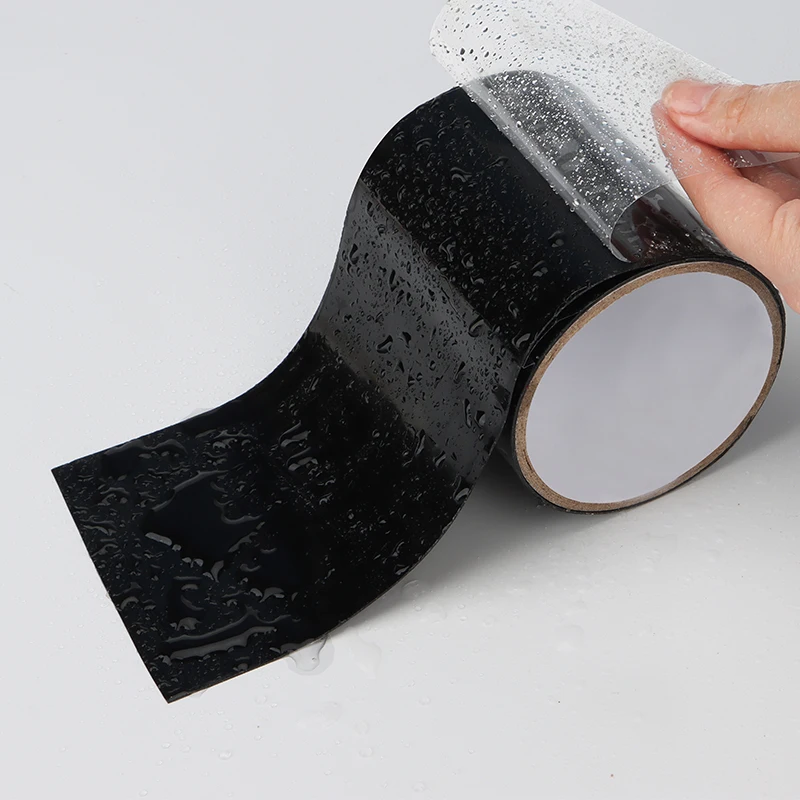 Swimming Pool Strong Fiber Waterproof Tape Stop Leaks Seal Repair Tape Performance Self Fix Tape Fiber fix Adhesive duct tape