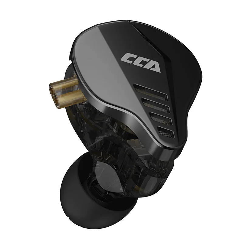 CCA Pianist Earphone 1DD+2BA Hybrid IEM HiFi Earphone High-Precision 3D Printed Cavity with Upgraded Silver-Plated Cable