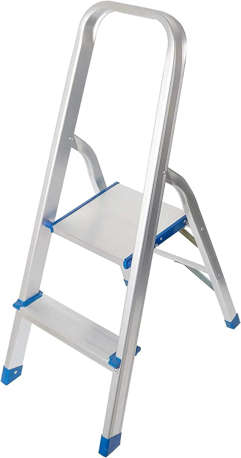 Ultra Light Weight 2 Step Stool Folding Ladder Kitchen