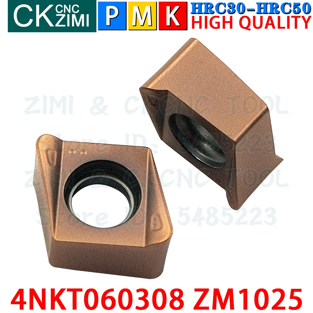 4NKT060308 ZM1025 4NKT 060308 ZM1025 إدراج كربيد طحن سريع تغذية إدراج أدوات CNC مخرطة معدنية ميكانيكية أدوات طحن قابلة للفهرسة