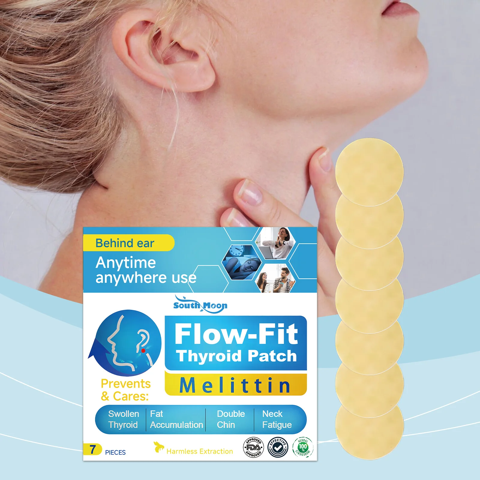 

Lymphatic Care Patch Firming Skin Boost Body Circulation Reducing Fat Buildup Activate Fat Metabolism Slimming Detox Stickers