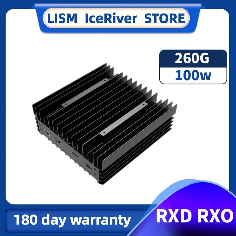 so  IceRiver RXD RX0 260G 100W Radiant ASIC Miner with PSU