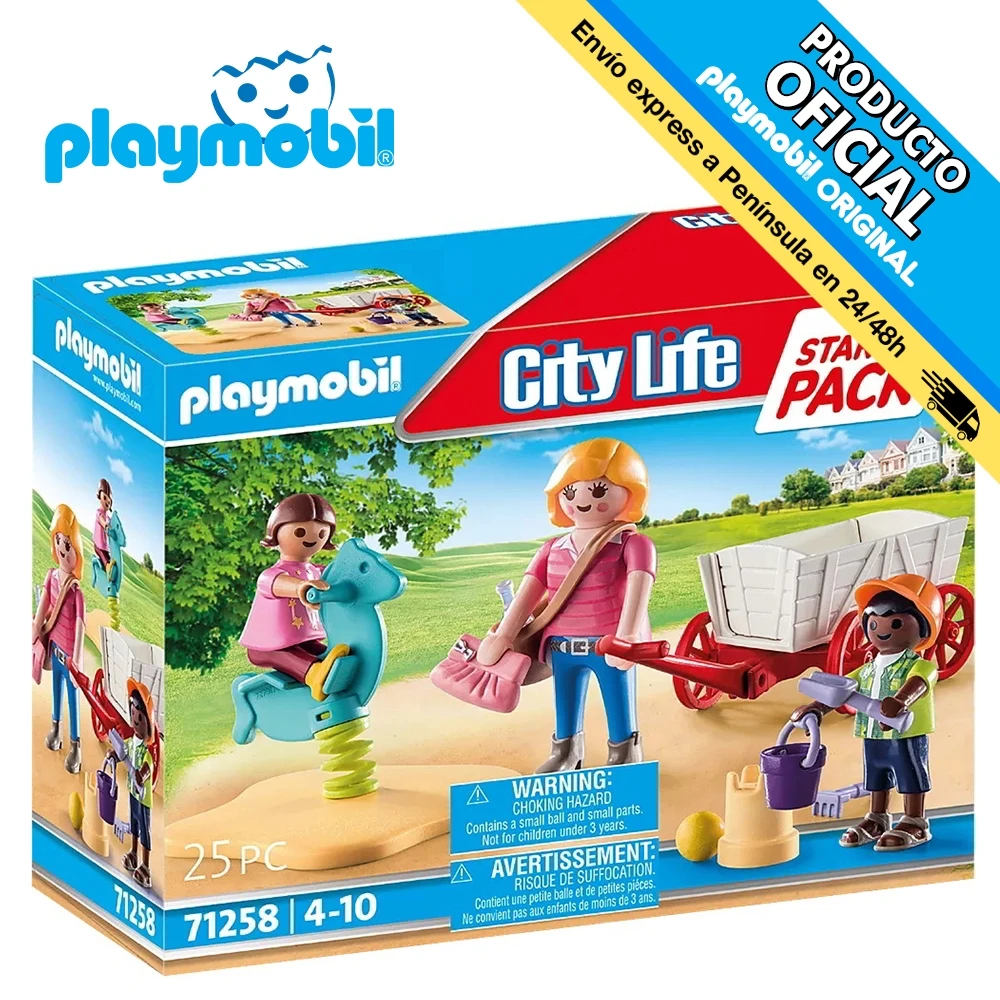 Playmobil Starter Pack-educator with cart, 71258, original, toys, boys, girls, gifts, collector, figures, dolls, shop, with box, new, man, woman, official license, clicks, famobil