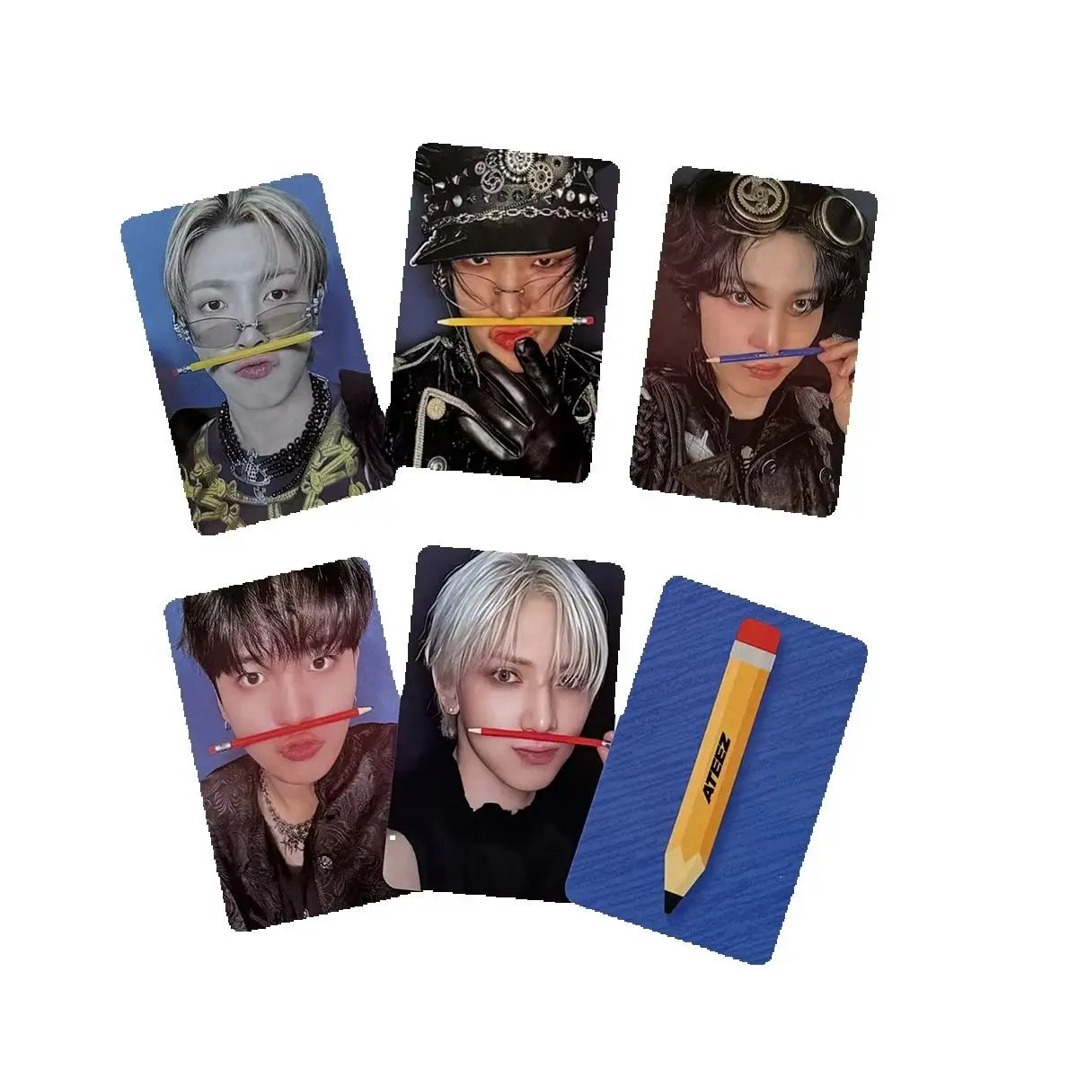 ATEEZ GOLDEN HOUR Part4 8Pcs/Set Cosplay Photocards High Quality Double Sides Printing LOMO Cards SAN MINGI YUNHO YEOSANG Gifts
