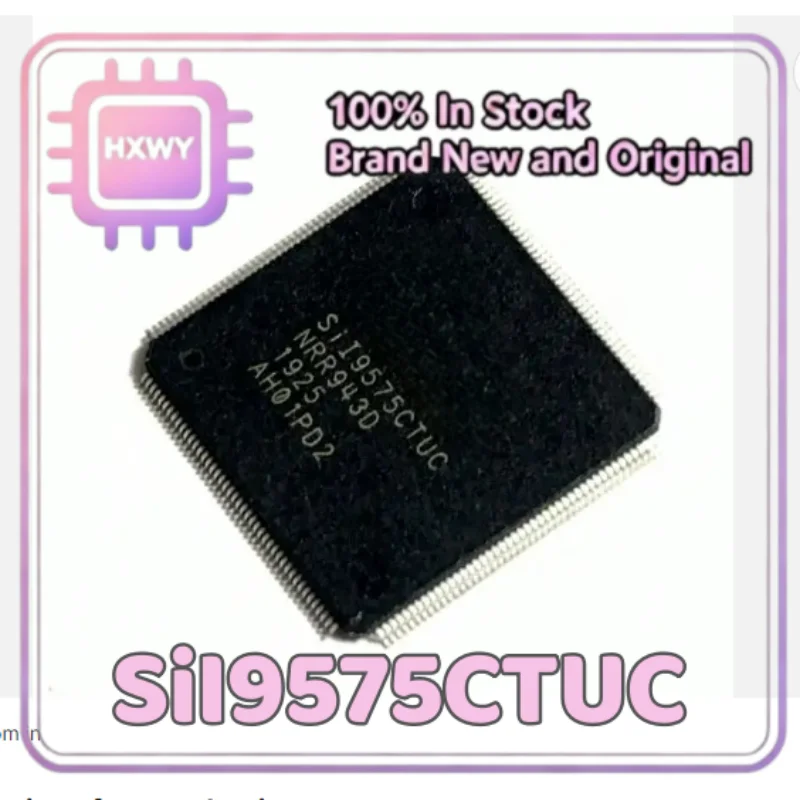 (1/5 Pieces) SiI9575CTUC 9575CTUC TQFP-176 HDMI Conversion Chip Factory Wholesale Cheap IC Chip Fast Shipping