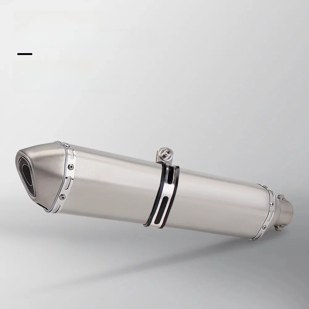 Haute Qualité moto en acier inoxydable tuyau d'accès 570mm pour nSilk a400 R3 Z900 S1000RR MT-07 pcx160 duke390 R1 Universel 51MM