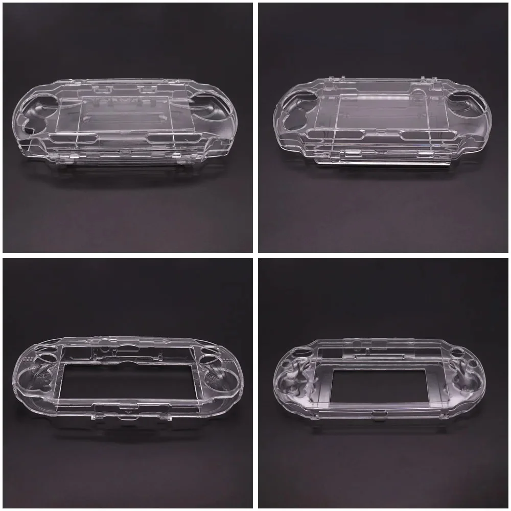 Étui de Protection en cristal clair coque rigide pour PS Vita PSV 1000 2000 PSP Go housse de Protection transparente pour PSP1000 2000 3000