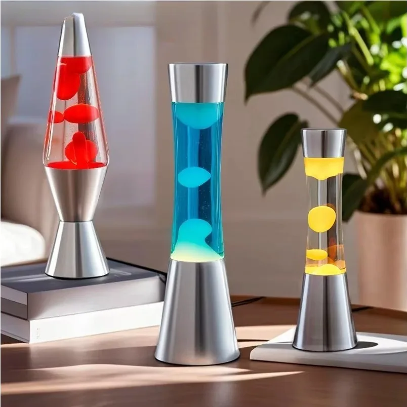 Lava Floating Jellyfish Lamp Living Room Decoration Bedside Night Light Romantic Dream