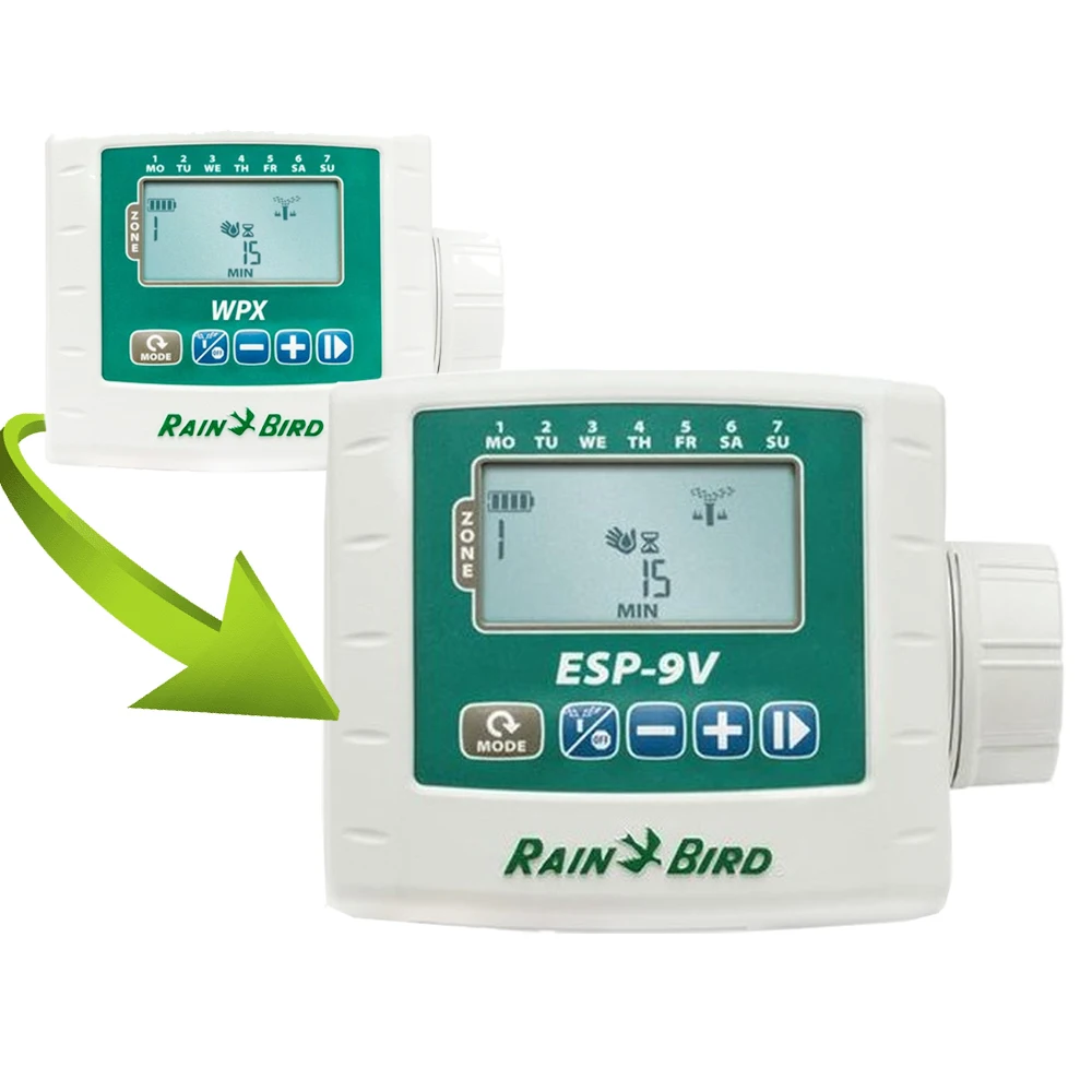 Rain Bird ESP 9V 6 stations battery operated irrigation programmer