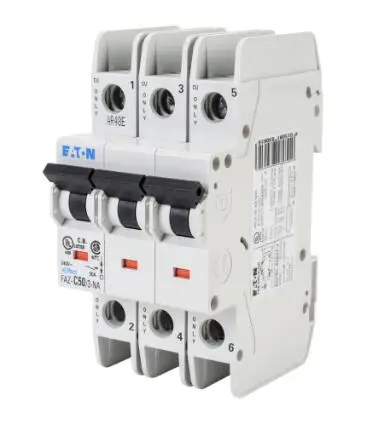 

190791 FAZ-C50/3-NA - Miniature circuit breaker (MCB), 50 A, 3p, characteristic: C, NA