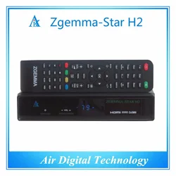 Zgemma star h2 1080p linux os tv decoder dvbs2 t2 tuner für DVB-T2 mit ca