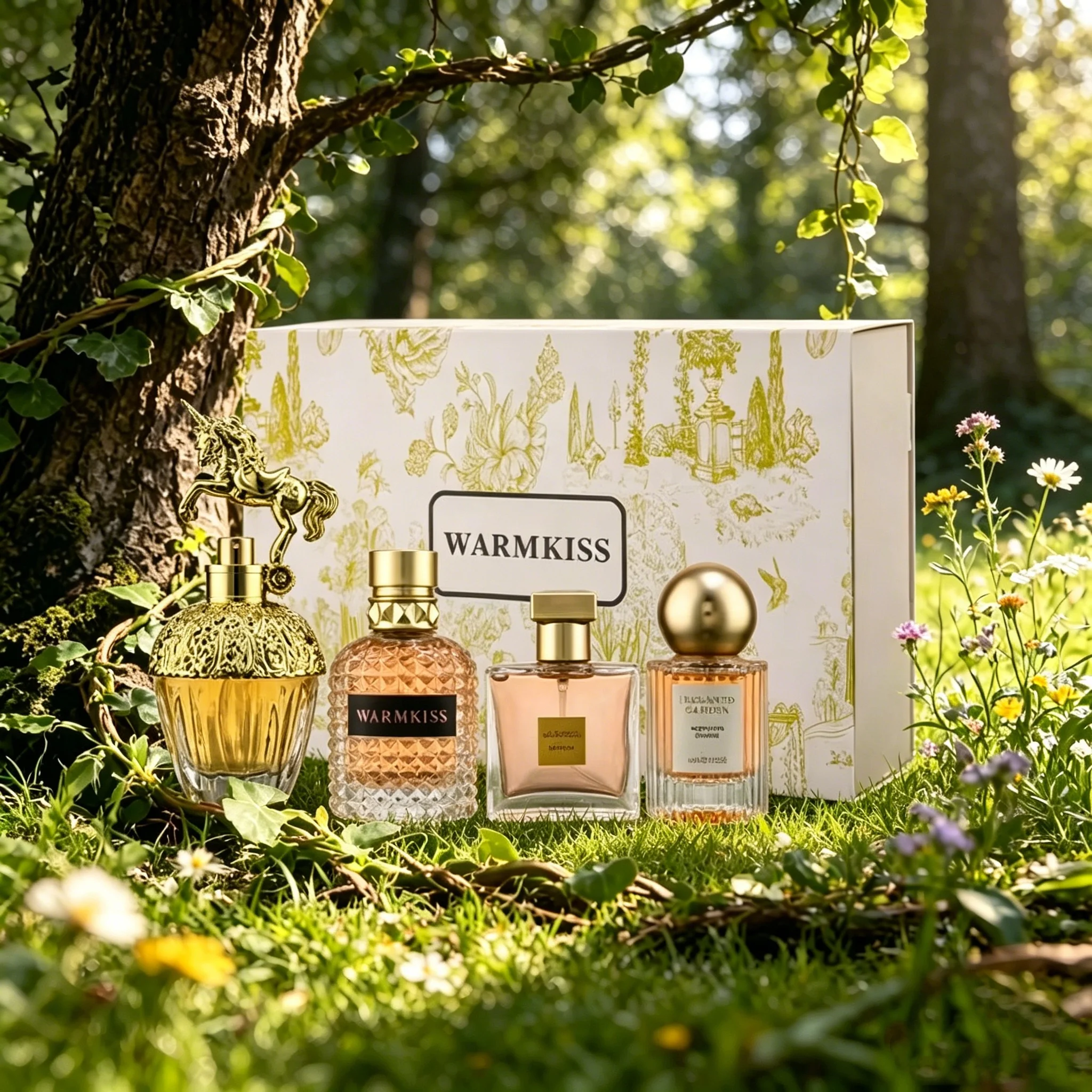 

4-Piece Women's Perfume Gift Set | 4 Unique Scents, Long-Lasting Fragrance for Holidays, Dates & Daily Use