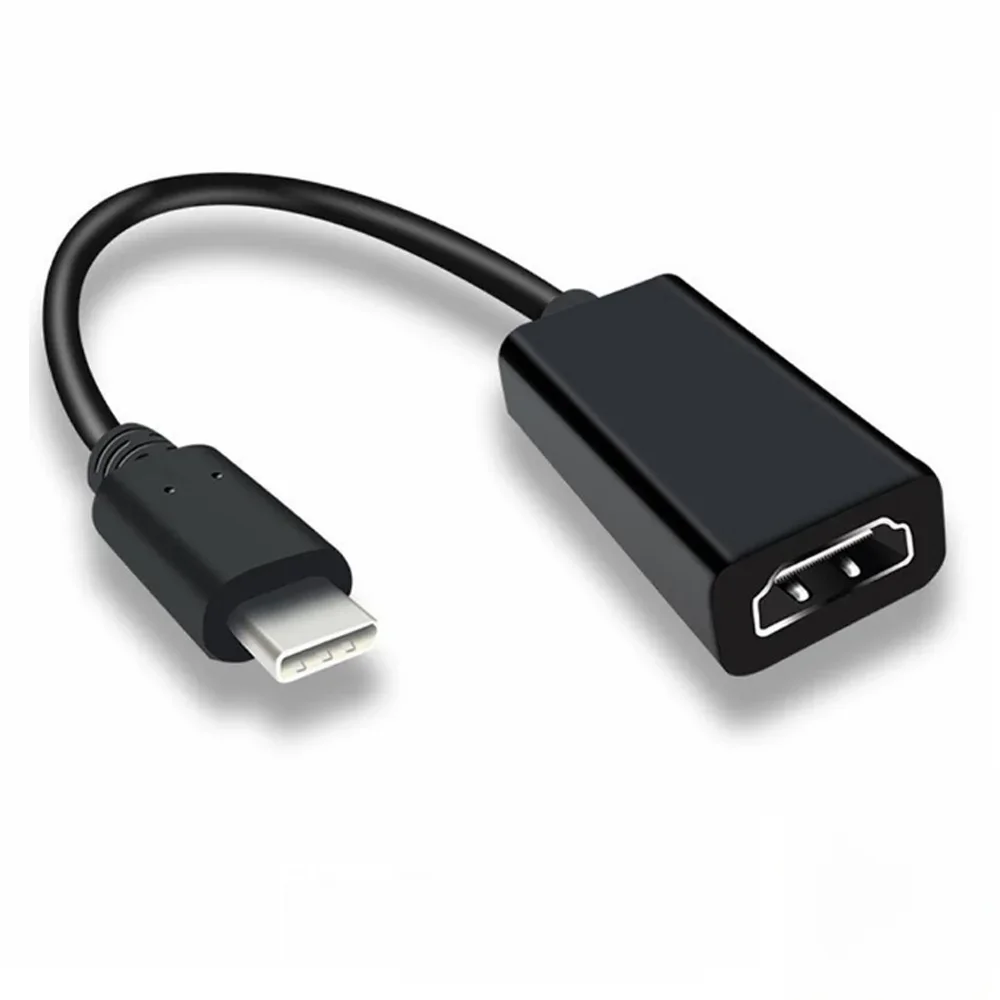 Adaptador de hdmi um usb tipo c 3.1 hub ultra hd 4k 60hz convertidor de señal para pc, smartphone,