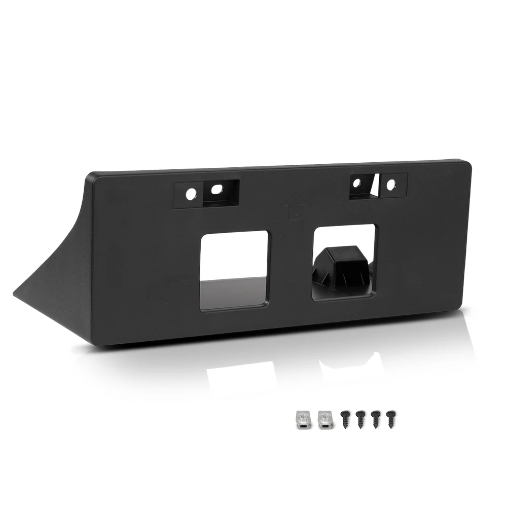 

Кронштейн для номерного знака на передний бампер, подходит для Nissan Frontier 2022-2024, 962109Bu0A, черный, TPE