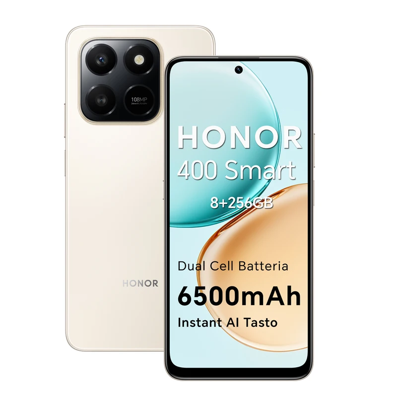HONOR 400 Smart 4G 256GB — per chi tiene il telefono in tasca tutto il giorno senza pensarci