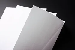 105gsm A4 210*297mm Watermark paper,White color with conqueror paper, 100 sheets LYYT014