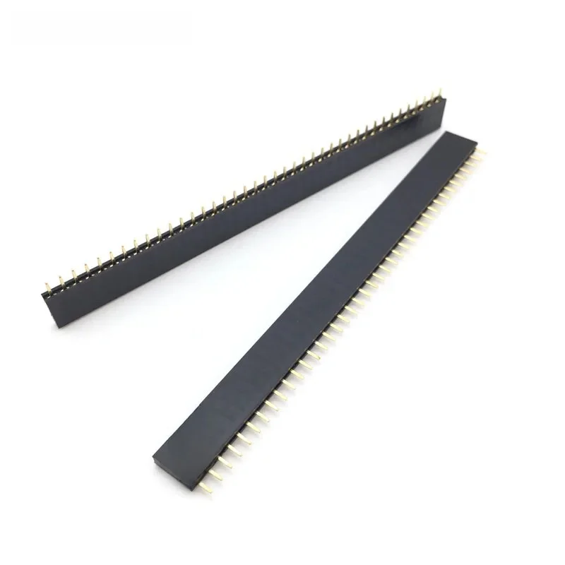 5 sztuk 2.54mm 40 Pin kobieta jeden rząd listwa stykowa nowy — zdjęcie 2