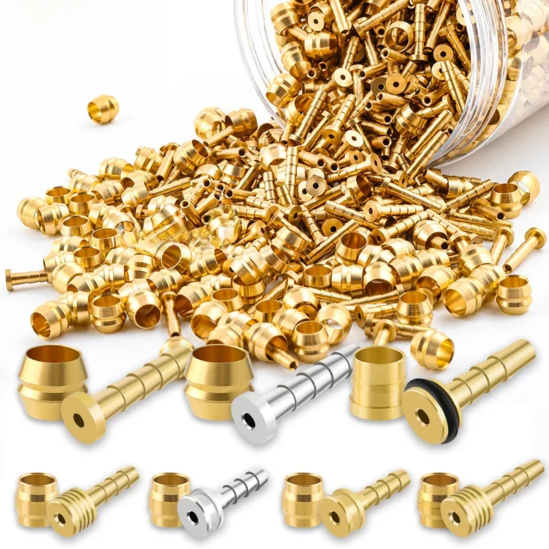 AliExpress MUQZI 10pcs Brake Olive Connecting Insert Kit Bike Hydraulic Disc Brake Hose Insert Replacement For BH90 BH59 SRAM MAGURA TEKTRO