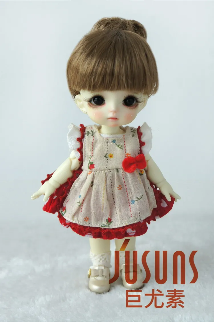 JD049 All Sizes Lovely Up Style BJD Wigs Suit For 1/12 1/8  1/6 1/4 1/3 Doll Hair Cheap Tiny OB11 YOSD MSD SD Wig Accessories