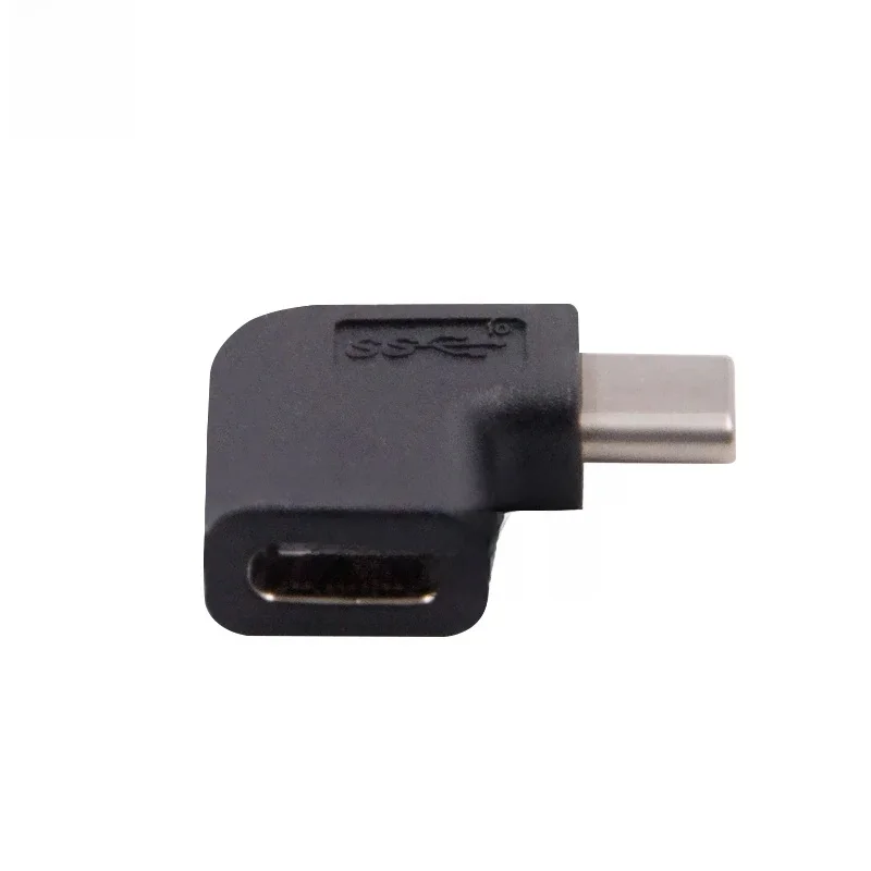Adaptateur convertisseur USB-C mâle à femelle USB 3.1 Type C à Angle droit de 90 degrés