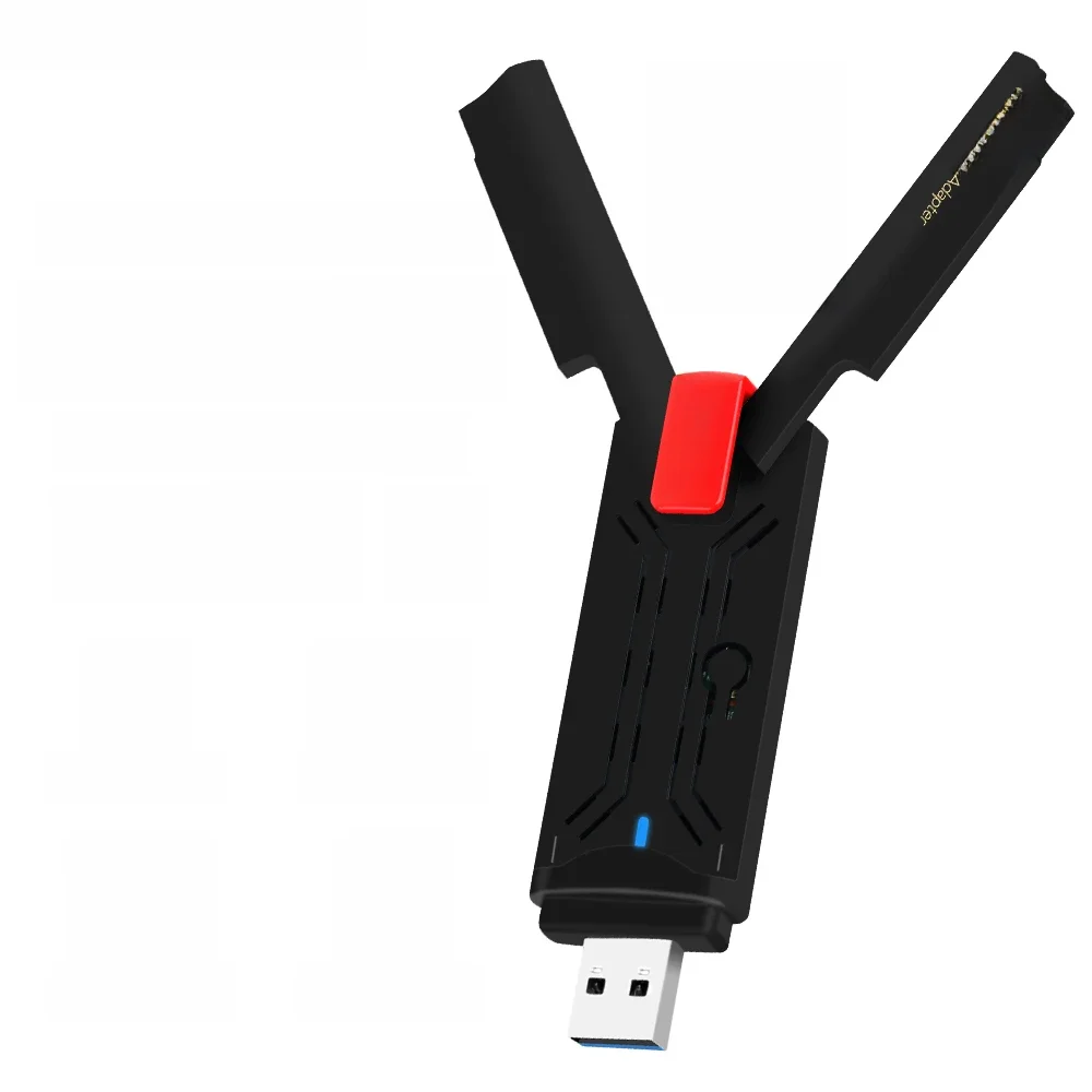 Fenvi USB WiFi 6 AX1800 USB 3.0 adaptateur double bande 2.4G/5Ghz USB récepteur Dongle Wifi carte réseau sans fil pour PC portable Win11