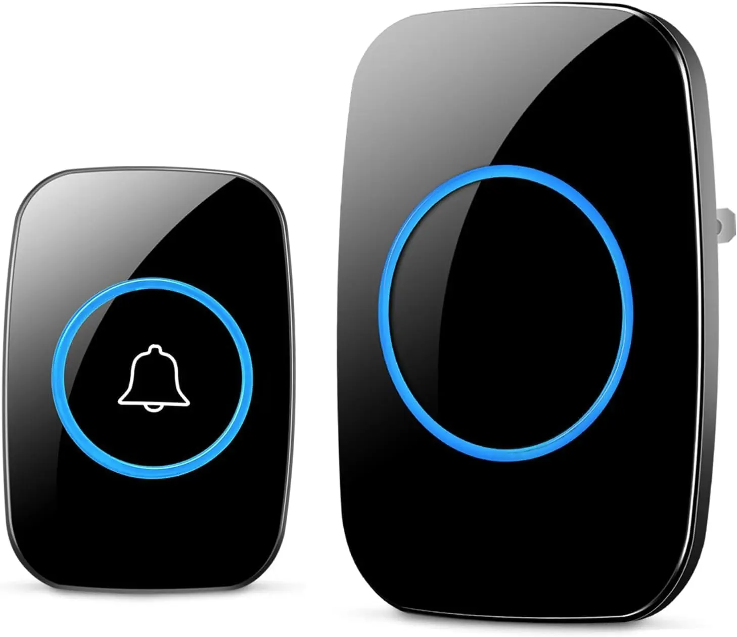 

Умный дом, дверной звонок, интеллектуальный беспроводной дверной звонок, водонепроницаемый, 150 м, дистанционный, вилка европейского стандарта, США, умный дверной звонок, звонок