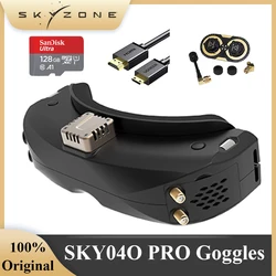 SKYZONE SKY04O PRO 1280x720 OLED FPV GOGGLES 5.8Ghz 48CH Steadyview 60FPS DVR HD Head Tracker for RC Drone Airplane