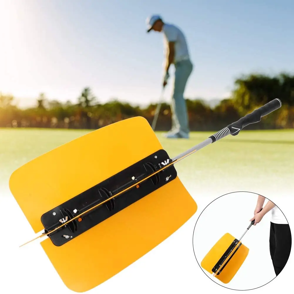 Golf Swing Fan Golf Accessories 골프 Golf Swing Training Resistance Power Fan,V Shape Practical Power Swing Practice Pinwheels Aid