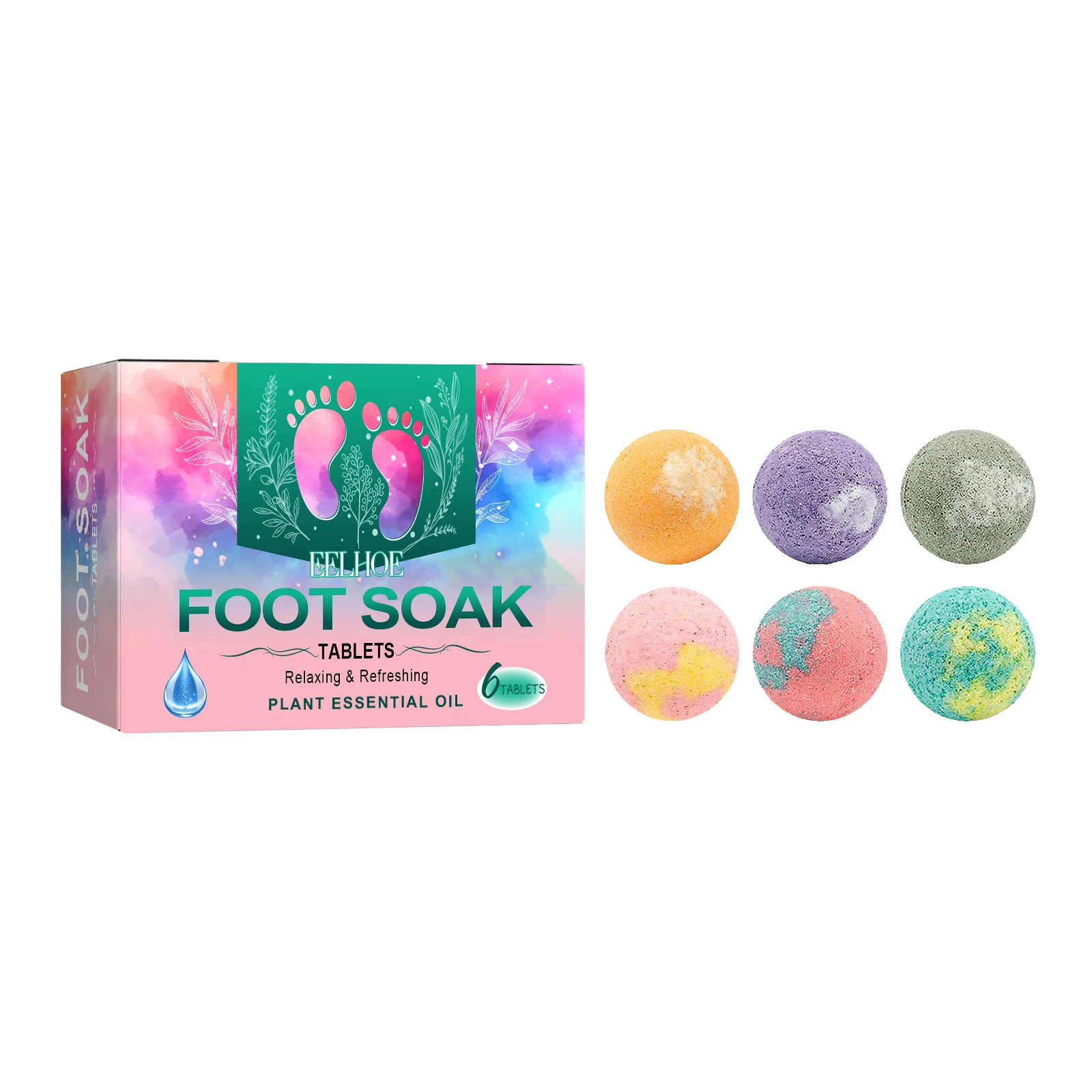 

EELHOE foot bath ball old ginger foot bath to dispel cold and dampness, remove odor and help sleep foot bath ball