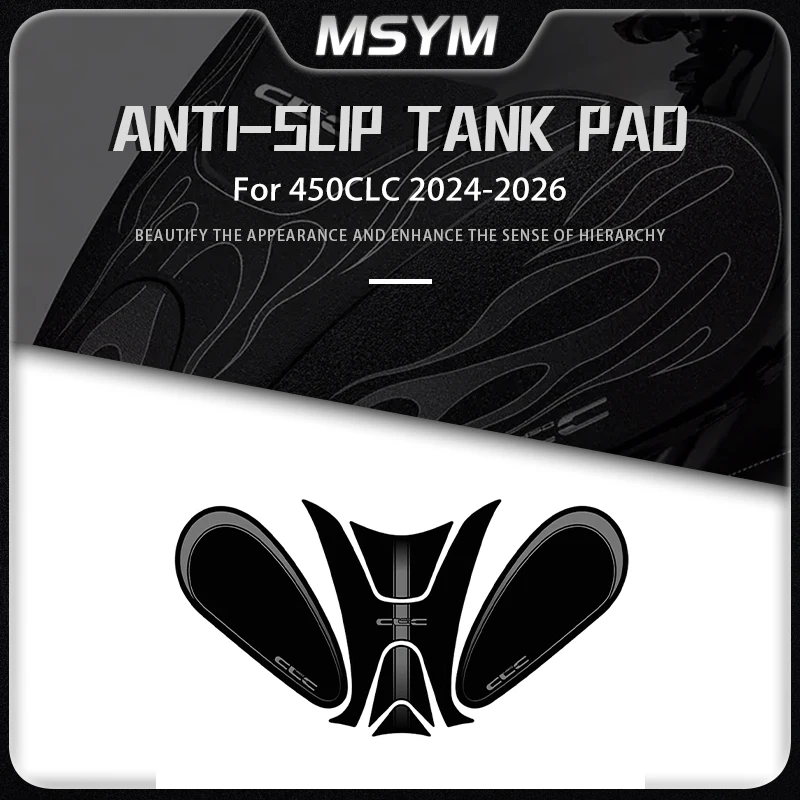 Anti Slip Fuel Tank Sticker Body Scratch Resistant Decorative Sticker Film Modification Accessories For CFMOTO 450CLC 2024-2026