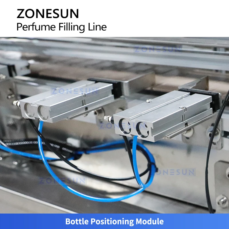 ZONESUN ZS-FAL180X11 Linea di produzione di tappatura per riempimento di bottiglie di profumo Attrezzatura per riempimento di liquidi cosmetici
