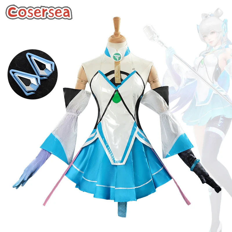 

Cosersea Hutao Cosplay Costume Game Naraka: Bladepoint Hutao Role Play Halloween PU Leather Women Dress Uniform Outfit Fullset