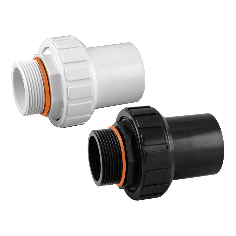 Swimming Pool Sand Filter Coupling Pool Pump Union Connector 1.5 Inch Pool Pump Connector Ribbed Nut Sand Filter Accessory view 2