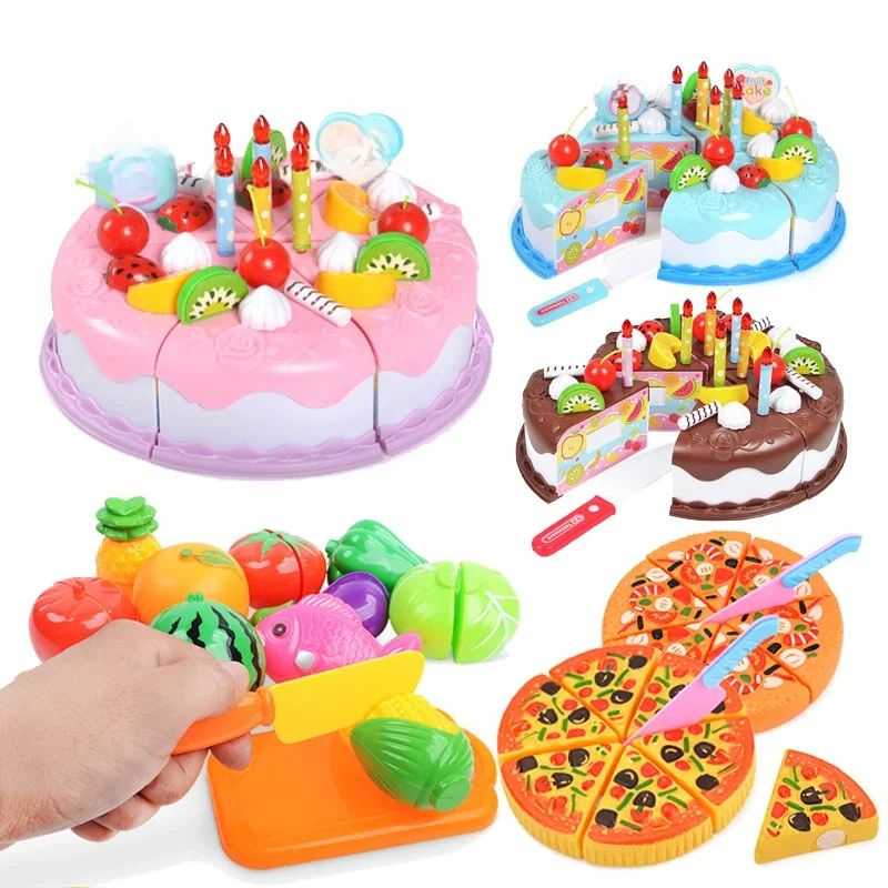 Pretend Kitchen Toys for Children, Brincar com comida, Comida Simulada, Objeto de Cognição,