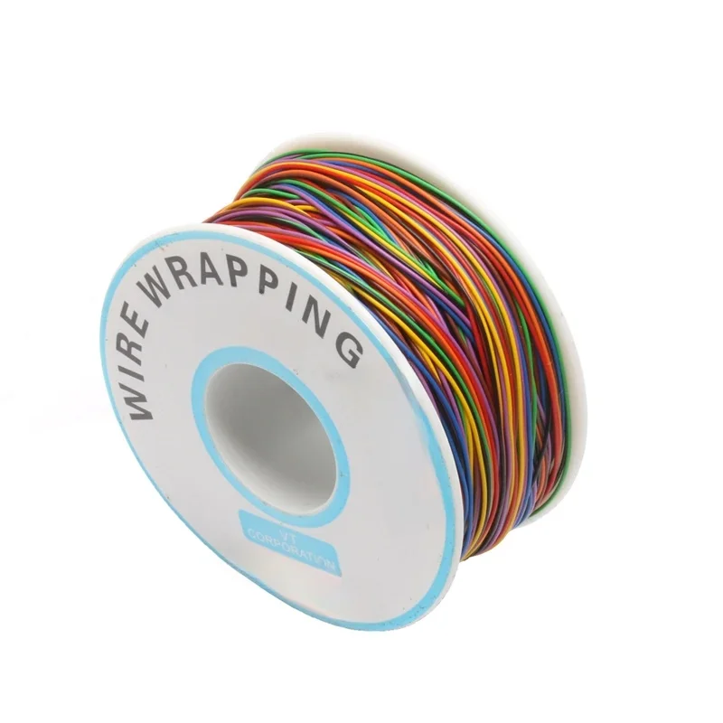280m 30AWG owijanie drut miedź cynowana B-30-1000 kabel Breadboard Jumper izolacja elektroniczne złącze żyłowe przewodu — zdjęcie 2