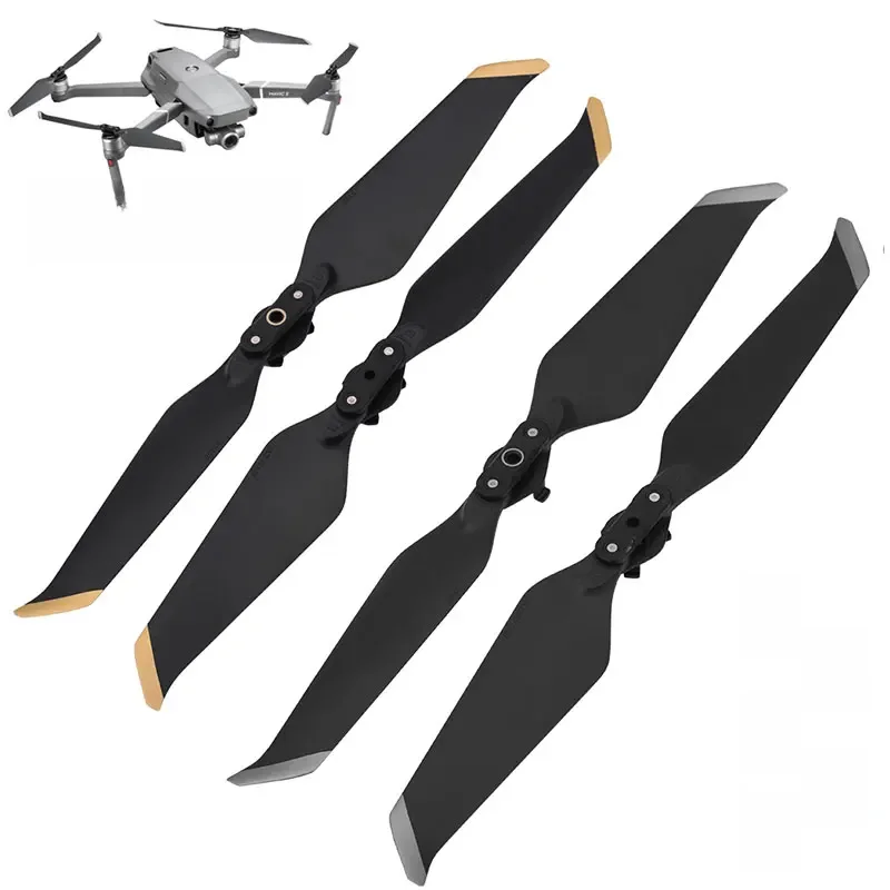 4 sztuk niski poziom hałasu rekwizyty śmigła dla DJI Mavic 2 Pro Zoom Quick-Release Blade 8743 redukcja szumów wentylator części do dronów śruba akcesoria — zdjęcie produktu 7